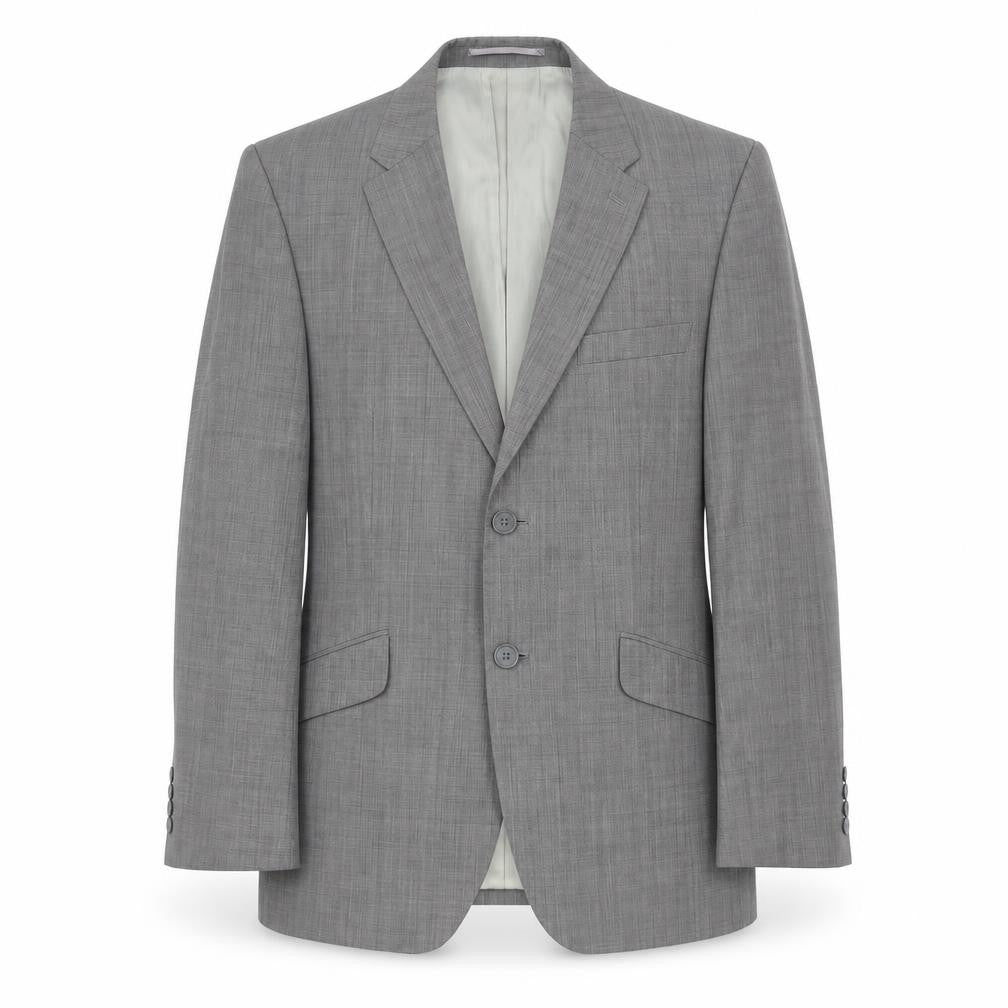 French Connection Mens Grey Wool Jacket Suit Jacket Size 38 Regular