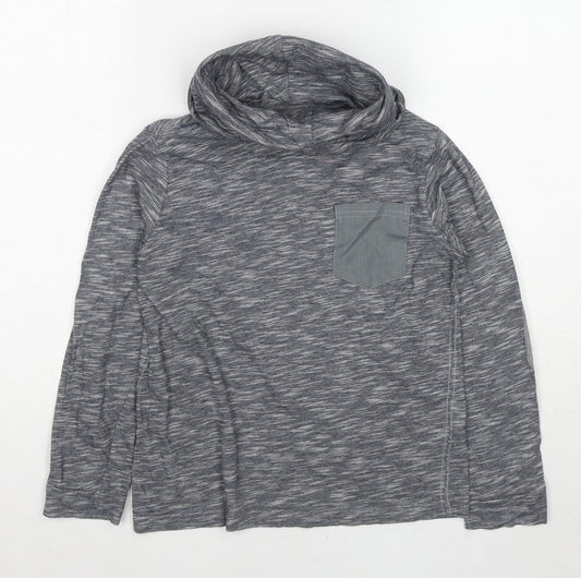 NEXT Boys Grey Cotton Pullover Sweatshirt Size 9 Years Pullover