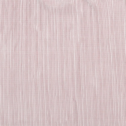 Brand and care label for ASOS women’s pink geometric polyester basic blouse, size UK 8, round neck