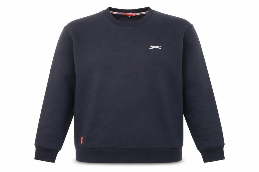 Slazenger Mens Blue Polyester Pullover Sweatshirt Size L