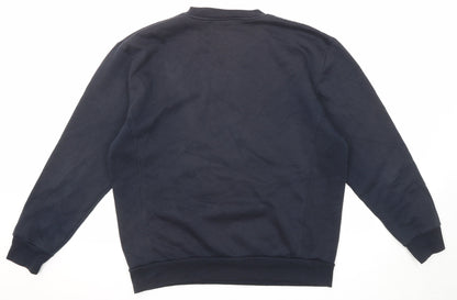 Slazenger Mens Blue Polyester Pullover Sweatshirt Size L