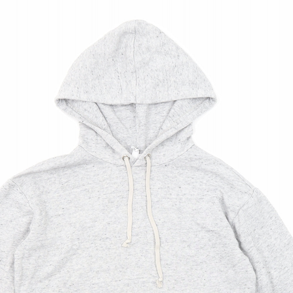 Divided by H&M Womens Grey Cotton Pullover Hoodie Size XS Pullover
