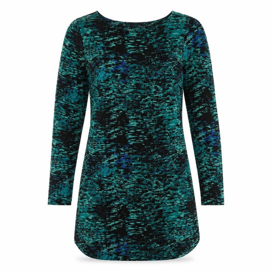 Gap Womens Green Geometric Polyester Mini Size XS Round Neck Pullover