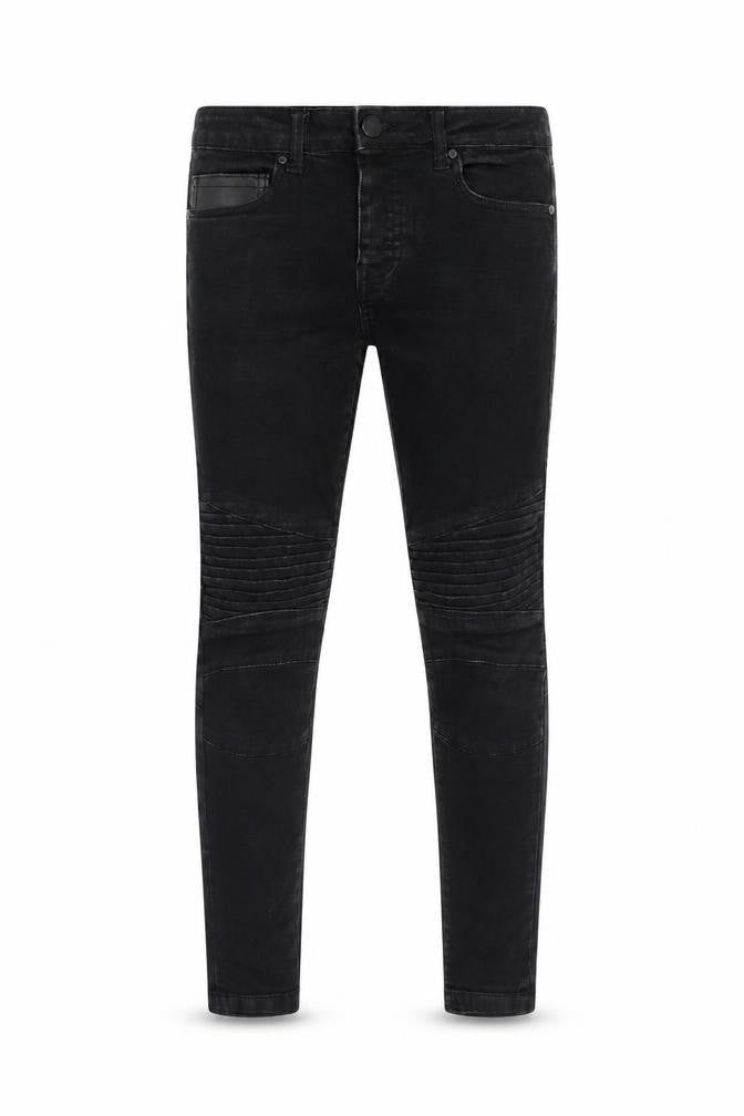 Denim & Co. Mens Black Cotton Skinny Jeans Size 30 in Slim Zip