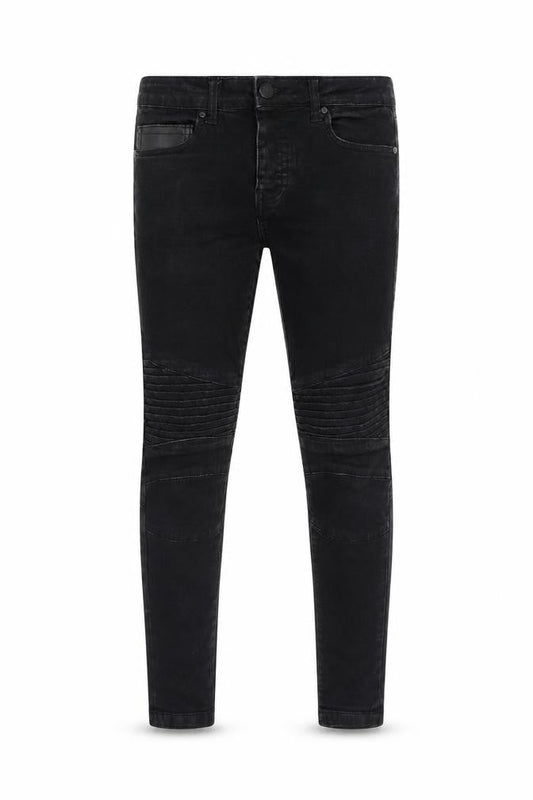 Denim & Co. Mens Black Cotton Skinny Jeans Size 30 in Slim Zip