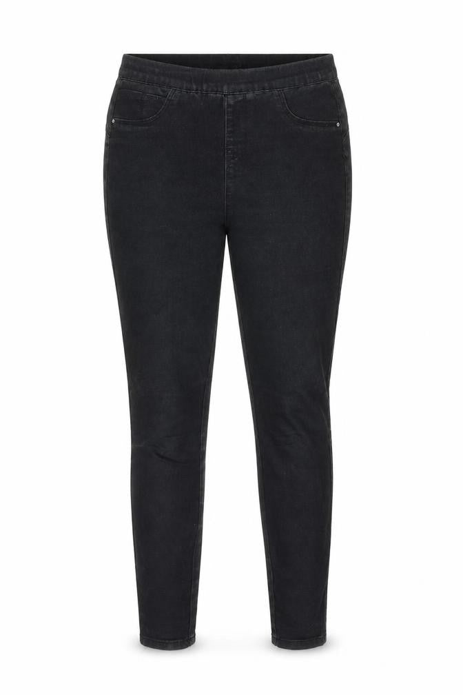Denim & Co. Womens Grey Cotton Jegging Jeans Size 8 Regular