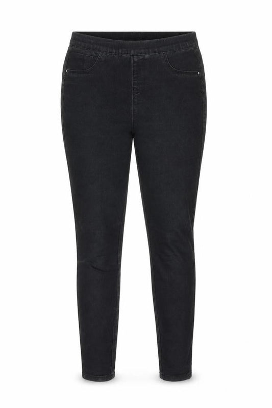 Denim & Co. Womens Grey Cotton Jegging Jeans Size 8 Regular