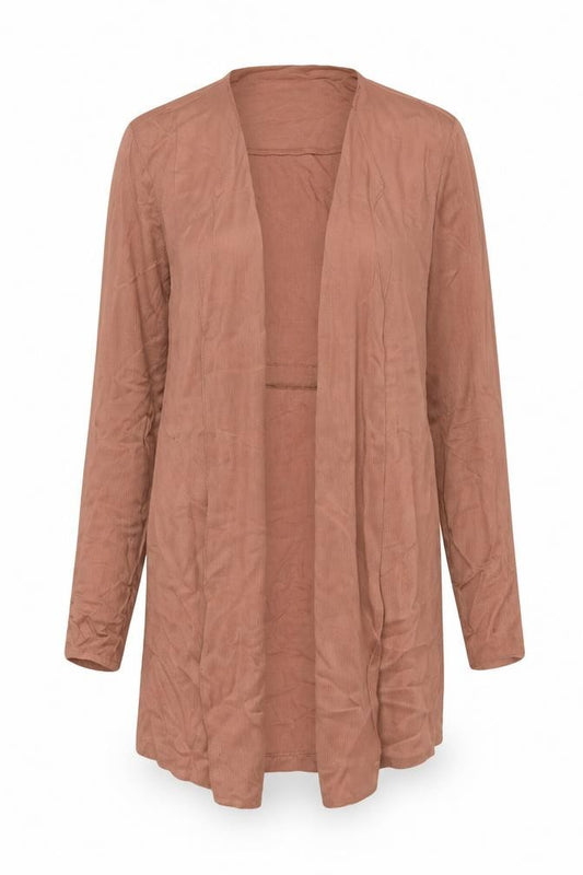 River Island Womens Brown Viscose Kimono Blouse Size 8 V-Neck