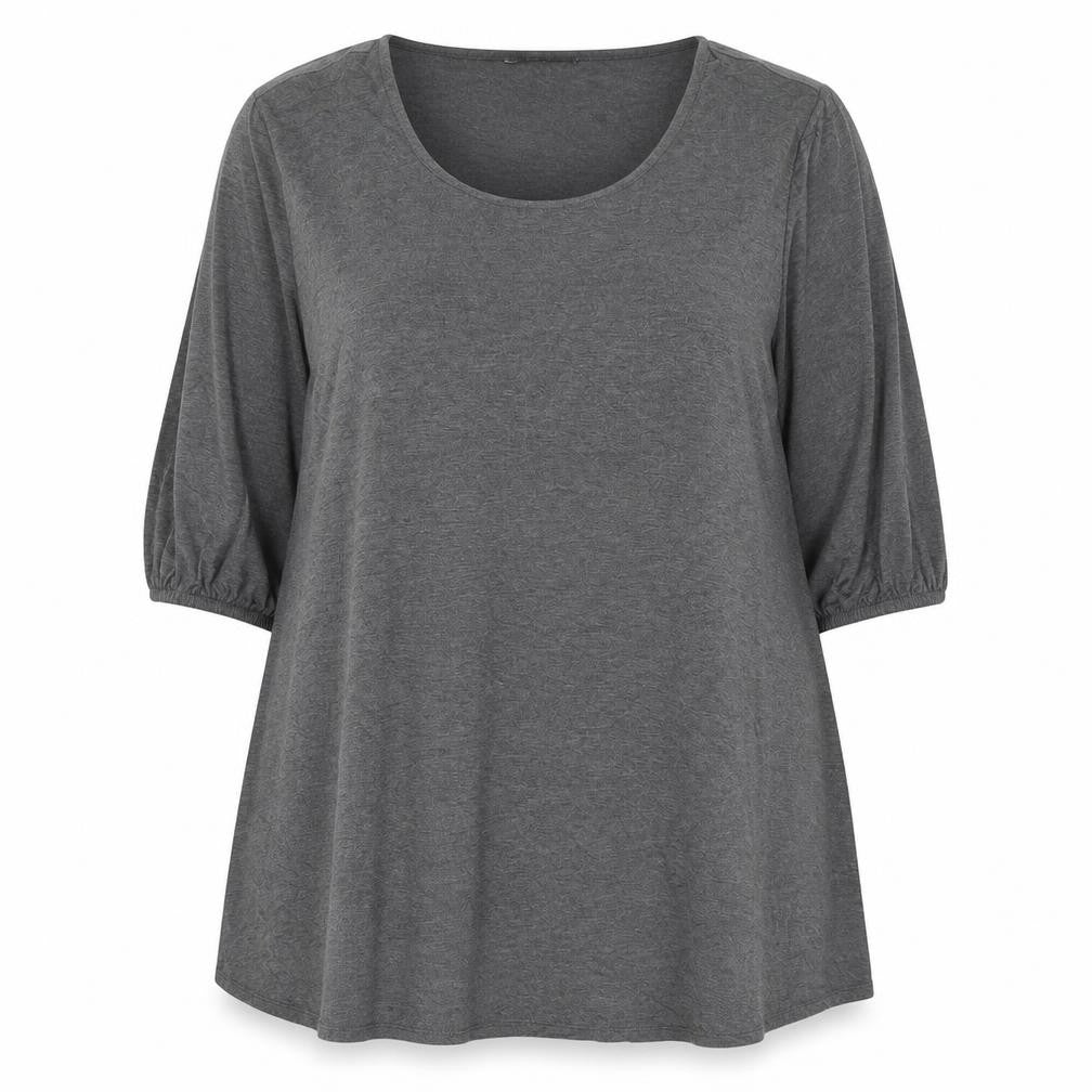 Capsule Womens Grey Viscose A-Line Size 20 Round Neck Pullover