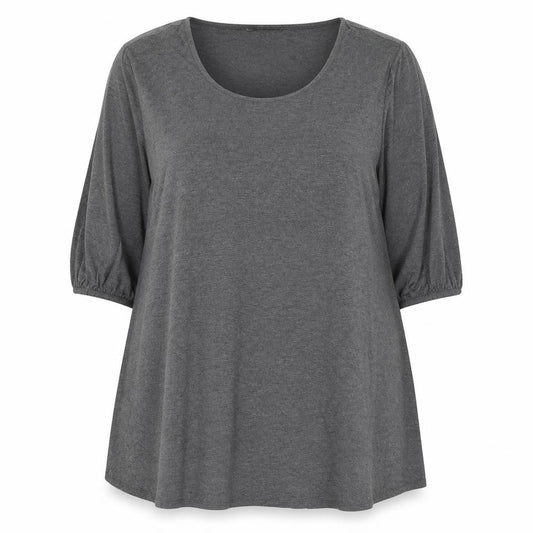 Capsule Womens Grey Viscose A-Line Size 20 Round Neck Pullover