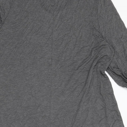 Capsule Womens Grey Viscose A-Line Size 20 Round Neck Pullover