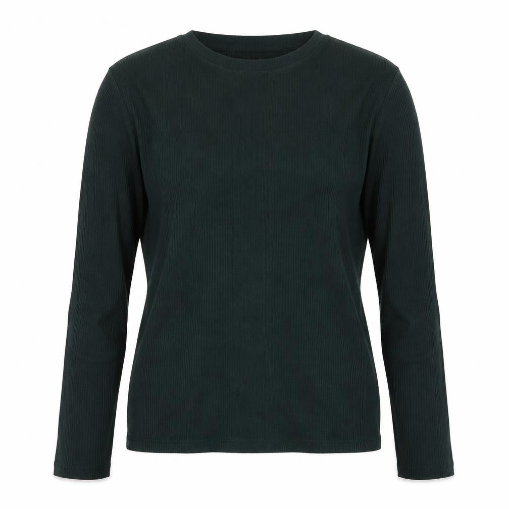 New Look Womens Green Round Neck Polyester Pullover Jumper Size 14