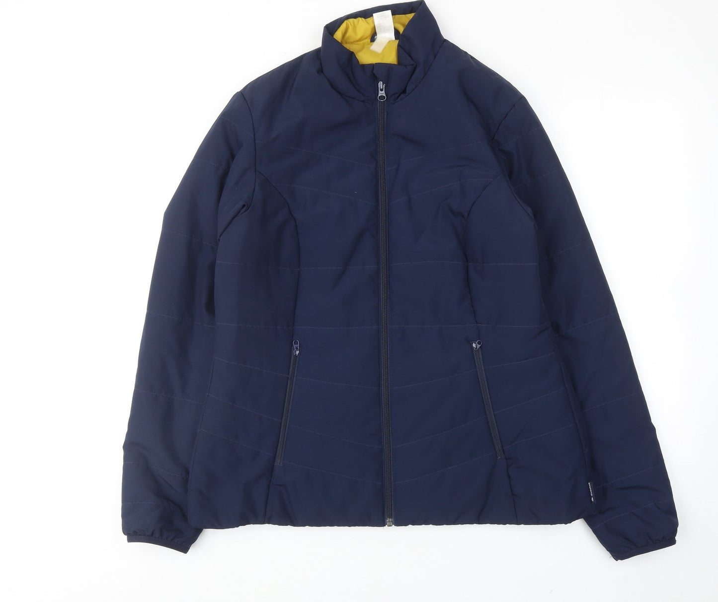 DECATHLON Womens Blue Jacket Size L Zip
