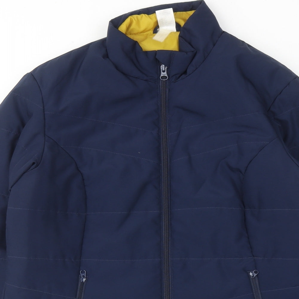 DECATHLON Womens Blue Jacket Size L Zip