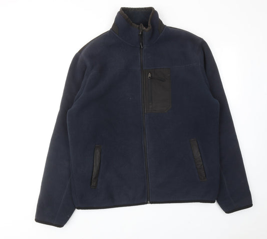 Debenhams Mens Blue Jacket Size L Zip