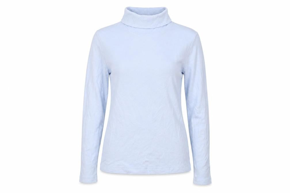 Uniqlo Womens Blue Polyester Pullover Sweatshirt Size M Pullover