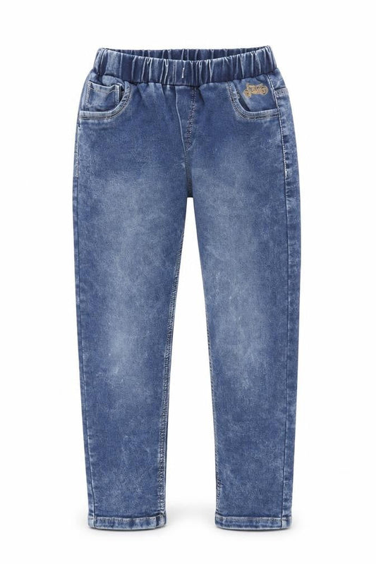Chopper Club Womens Blue Cotton Straight Jeans Size 6 Regular
