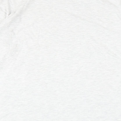 ELF Womens Grey Cotton Basic T-Shirt Size 12 Round Neck - Elf Squad