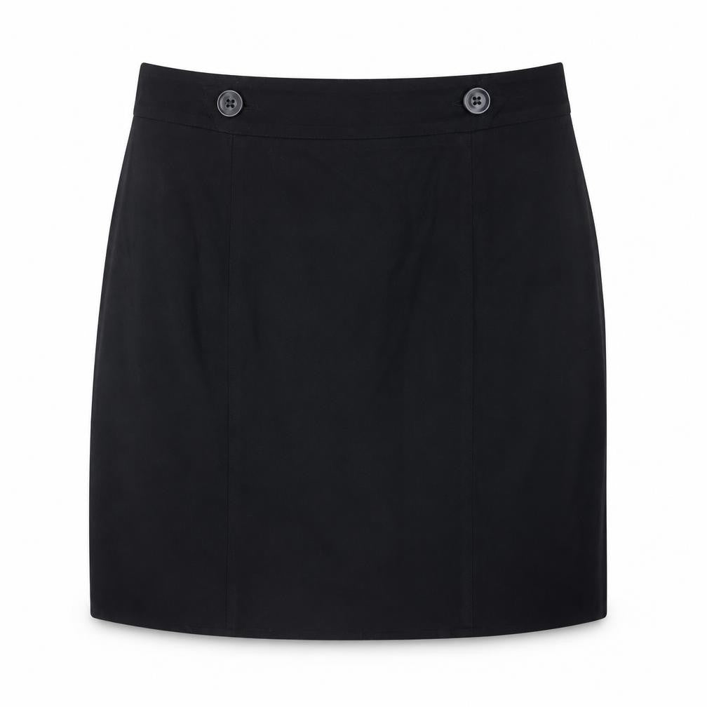 The Collection Womens Black Polyester Straight & Pencil Skirt Size 12 Zip