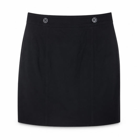 The Collection Womens Black Polyester Straight & Pencil Skirt Size 12 Zip