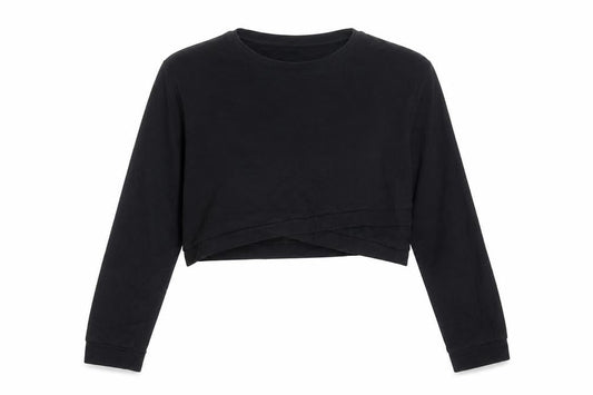 Blooming Marvellous Womens Black Cotton Pullover Sweatshirt Size XL Pullover