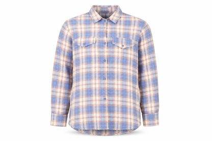 PRETTYLITTLETHING Womens Multicoloured Plaid Polyester Basic Button-Up Size 6 Collared