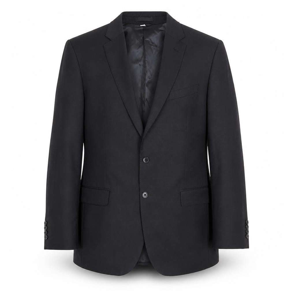 Autograph Mens Black Polyester Jacket Suit Jacket Size 42 Regular