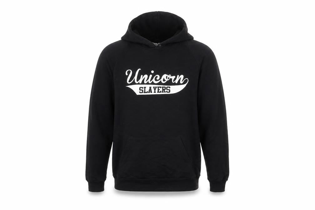 Markus Schulz Mens Black Polyester Pullover Hoodie Size L - Unicorn Slayers