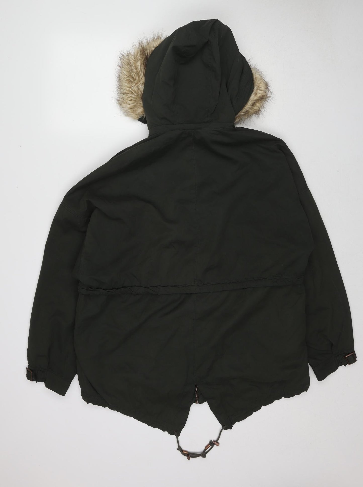 Zara Womens Green Jacket Size M Zip
