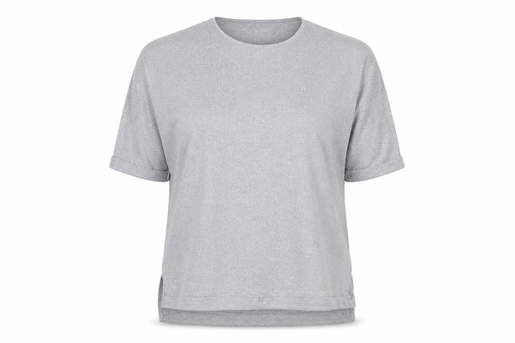 New Look Womens Grey Round Neck Polyester Pullover Jumper Size L