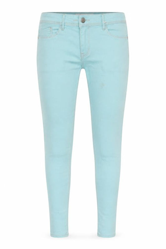 Next Womens Blue Cotton Skinny Jeans Size 12 Regular Zip