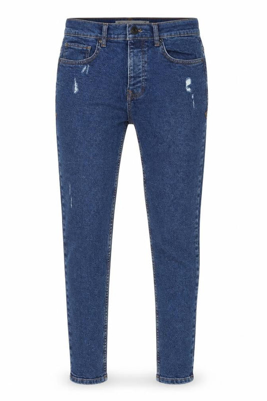 Denim & Co. Mens Blue Cotton Skinny Jeans Size 30 in Regular Button