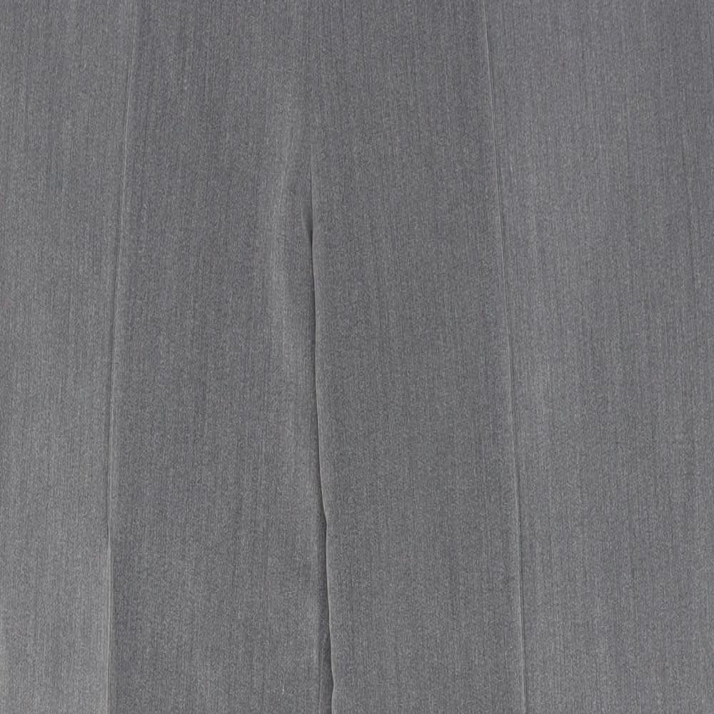 Bonmarché Womens Grey Polyester Trousers Size 14 Regular