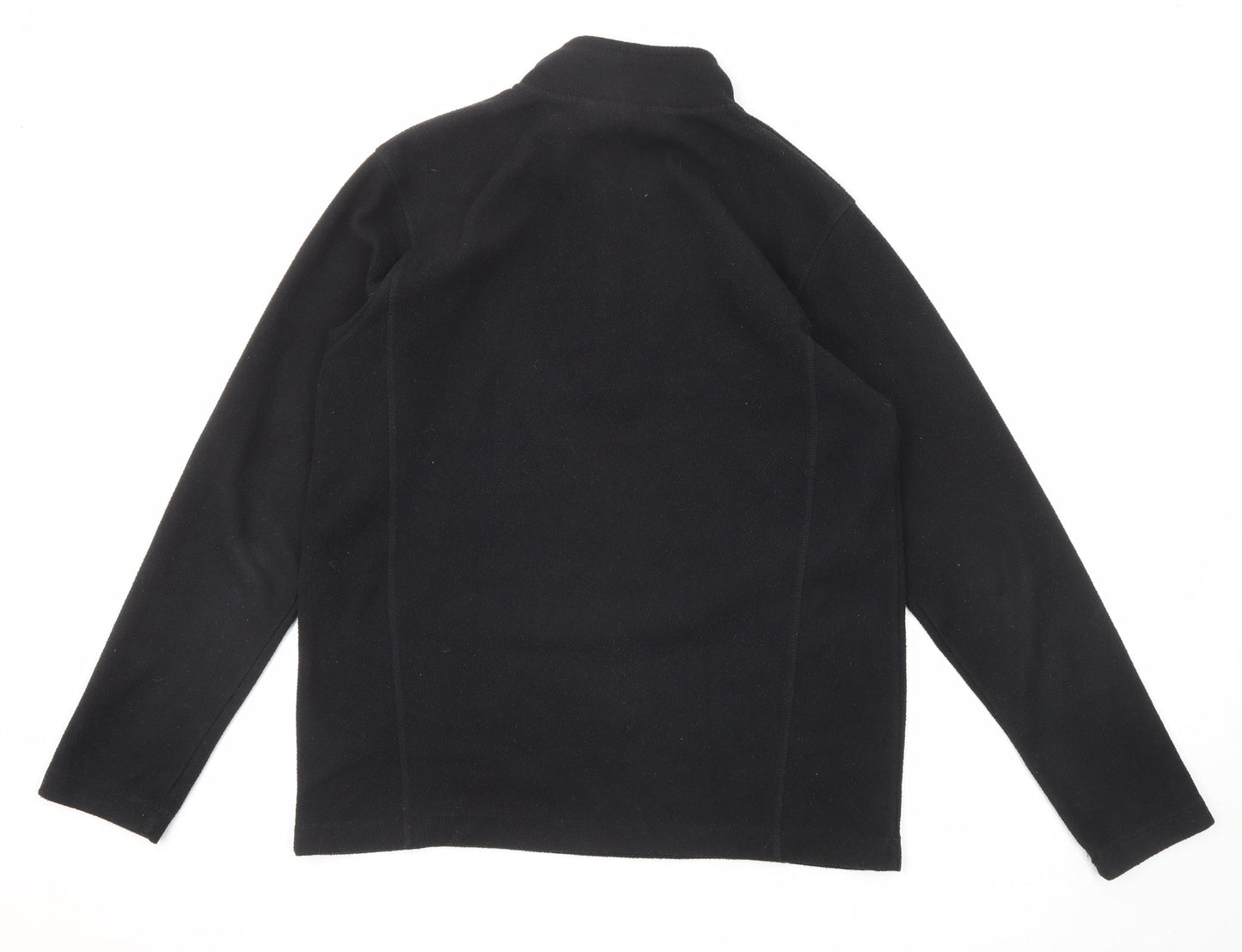 etirel Mens Black Polyester Pullover Sweatshirt Size M