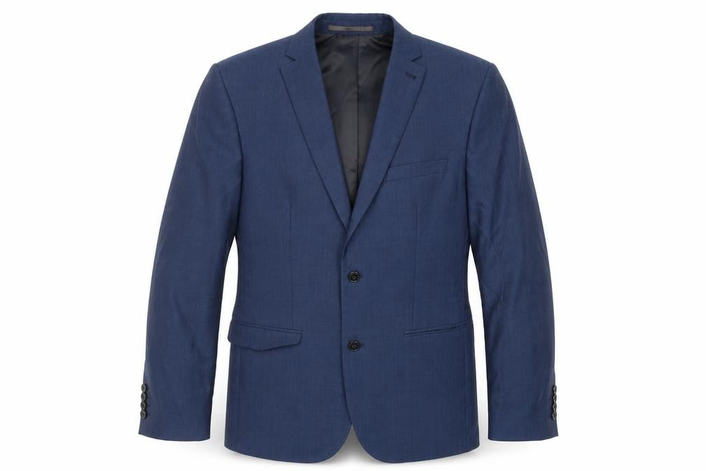 NEXT Mens Blue Wool Jacket Suit Jacket Size 40 Regular