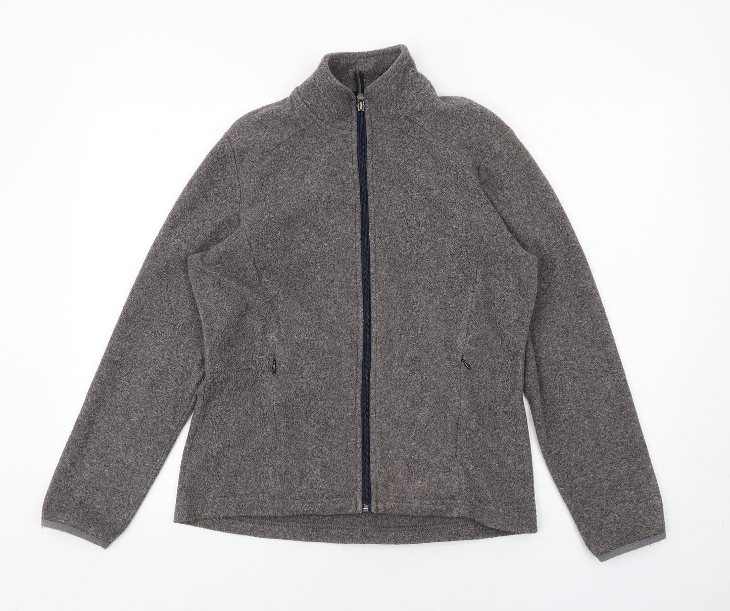 Marks and Spencer Womens Grey Jacket Size S Zip
