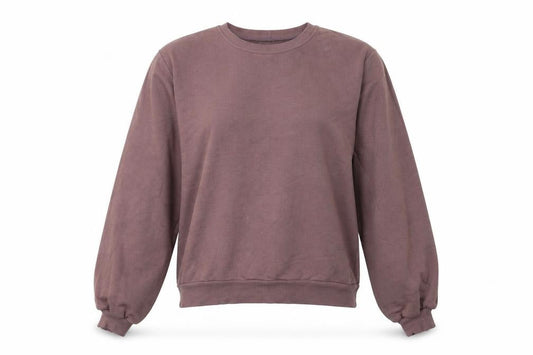 ASOS Womens Purple Cotton Pullover Sweatshirt Size 6 Pullover