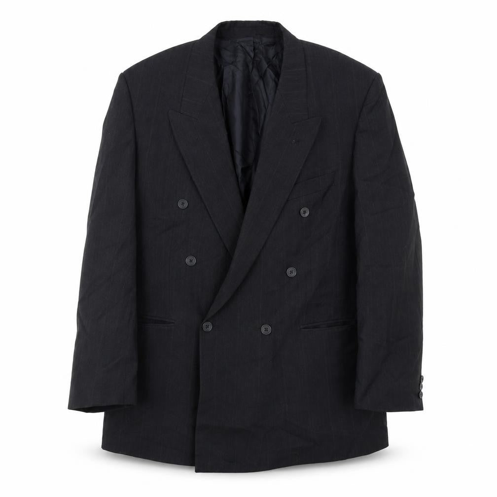 Marks & Spencer Mens Grey Polyester Jacket Suit Jacket Size 42 Regular