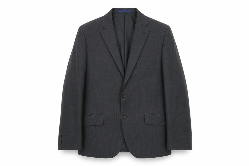Marks & Spencer Mens Grey Wool Jacket Suit Jacket Size 40 Regular
