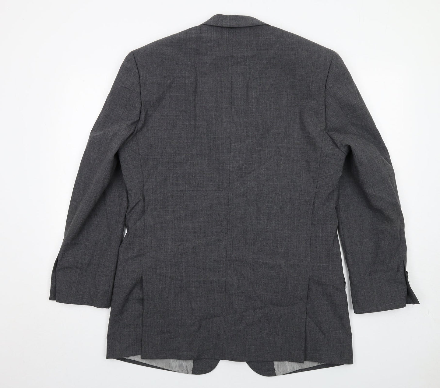 Skopes Mens Grey Wool Jacket Suit Jacket Size 38 Regular