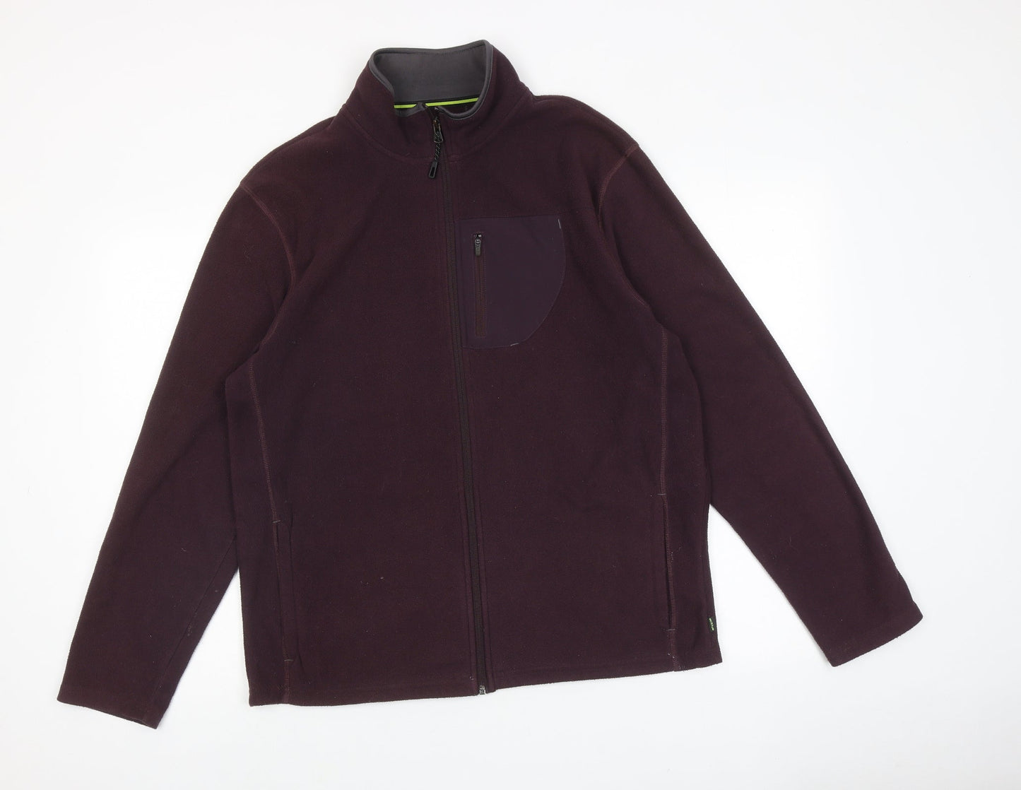 Marks and Spencer Womens Purple Jacket Size M Zip