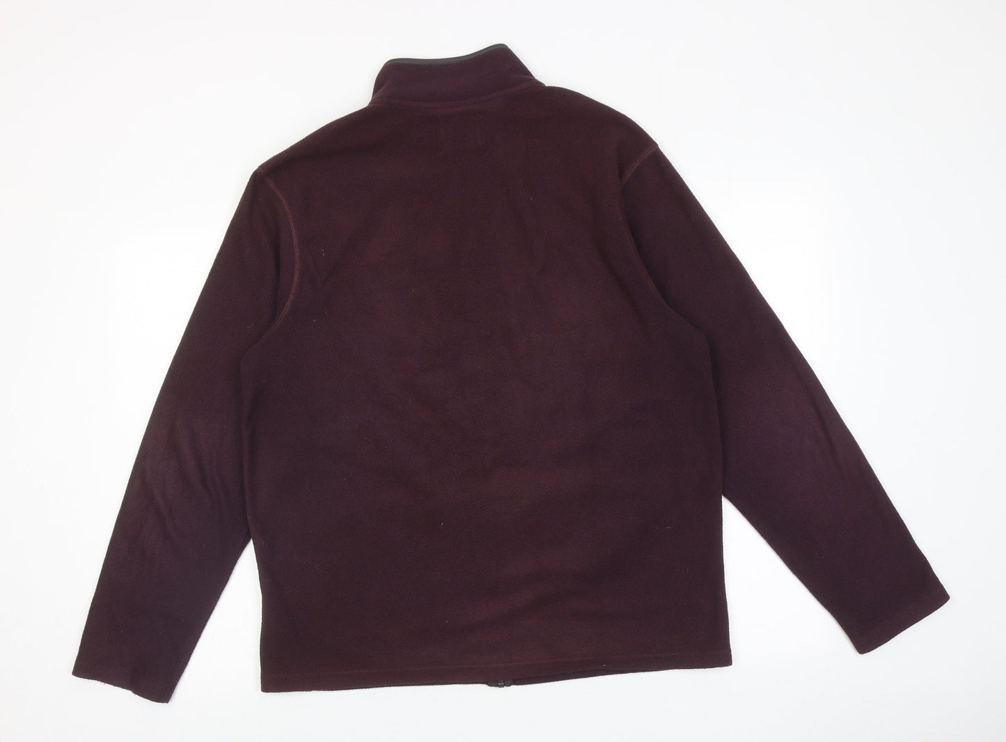 Marks and Spencer Womens Purple Jacket Size M Zip