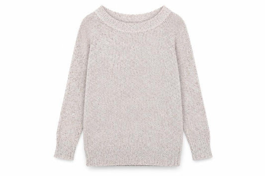Monsoon Womens Pink Boat Neck Acrylic Pullover Jumper Size S