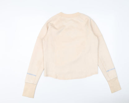H&M Womens Pink Polyester Pullover Sweatshirt Size S Pullover - Run like no one is watching