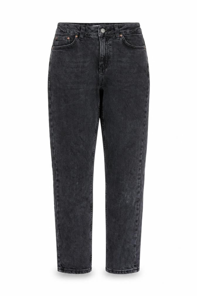 Topshop Womens Grey Cotton Skinny Jeans Size 26 in L26 in Regular Button