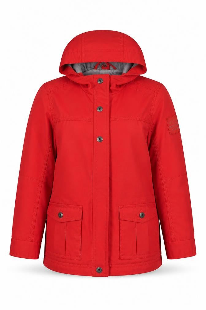 Vertbaudet Womens Red Jacket Size 6 Zip