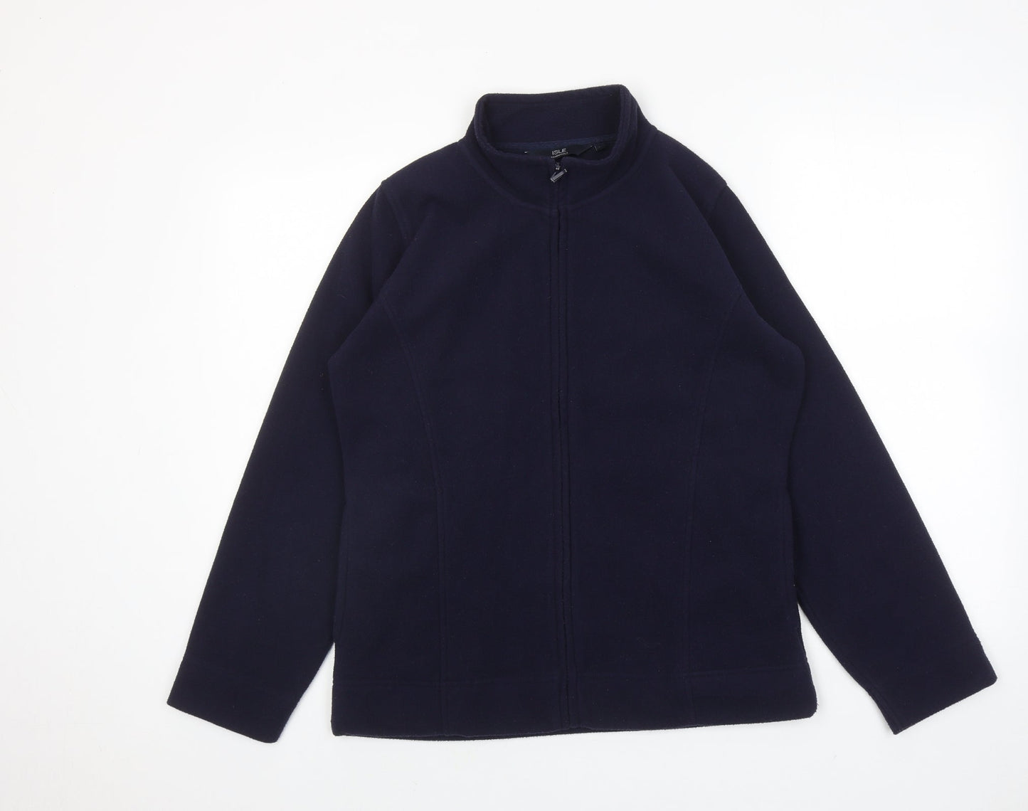 EWM Womens Blue Jacket Size M Zip