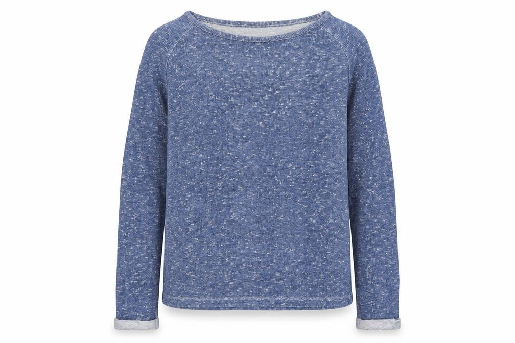 NEXT Girls Blue Cotton Pullover Sweatshirt Size 10 Years Pullover