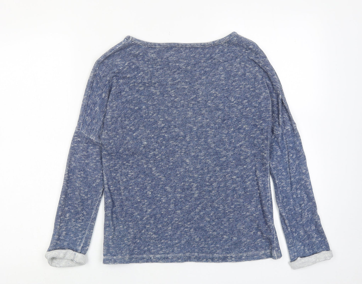 NEXT Girls Blue Cotton Pullover Sweatshirt Size 10 Years Pullover