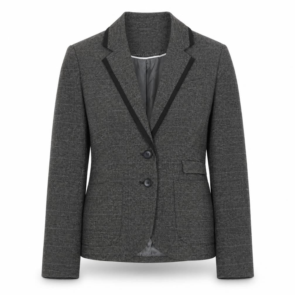 NEXT Womens Grey Polyester Jacket Suit Jacket Size 10